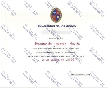 Best Fake Universidad de Los Andes Degree