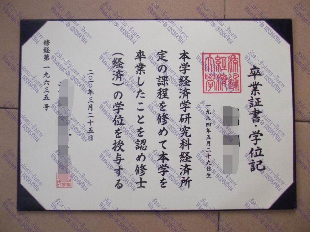 Buy fake Ryutsu Keizai University Degree