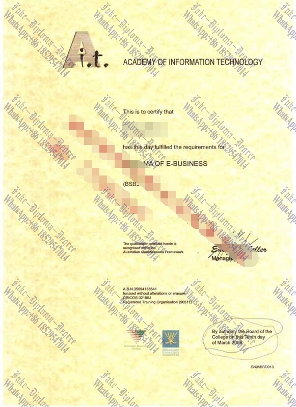 Fake Where to order fake Academy of Informaton Technology Diploma Diploma