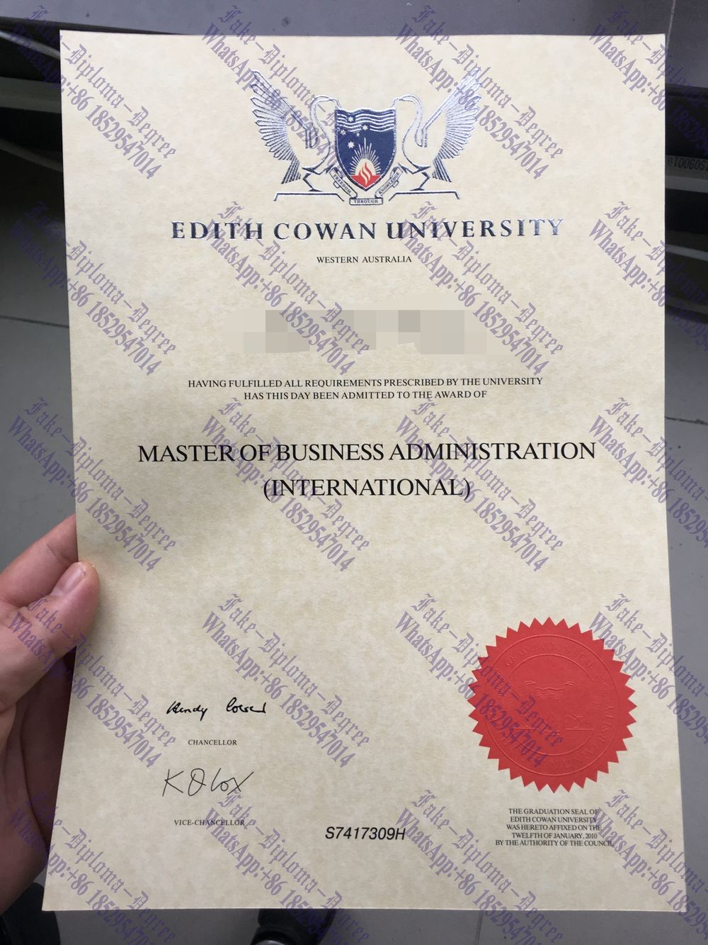 How Buy Edith Cowan university Diploma