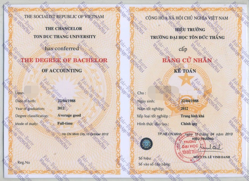 How Buy Ton Duc Thang University Degree