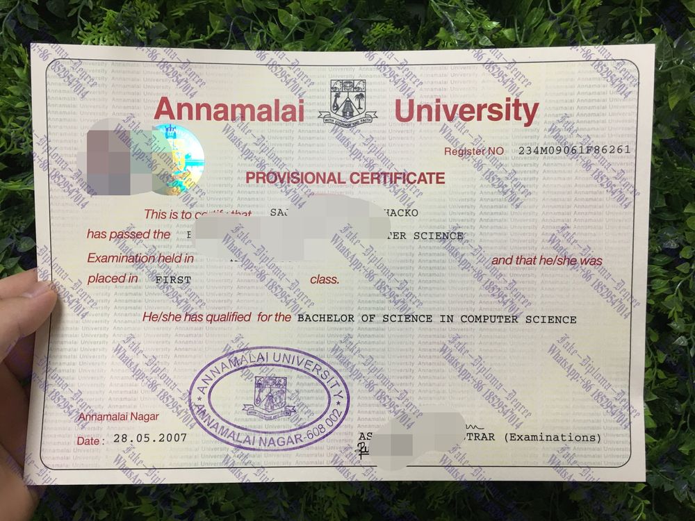 How Fast to Buy Fake Annamalai University Diploma