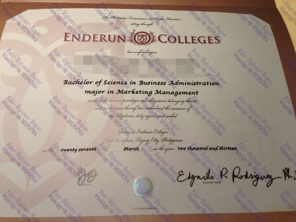 How Fast to Buy Fake Enderun Colleges Diploma