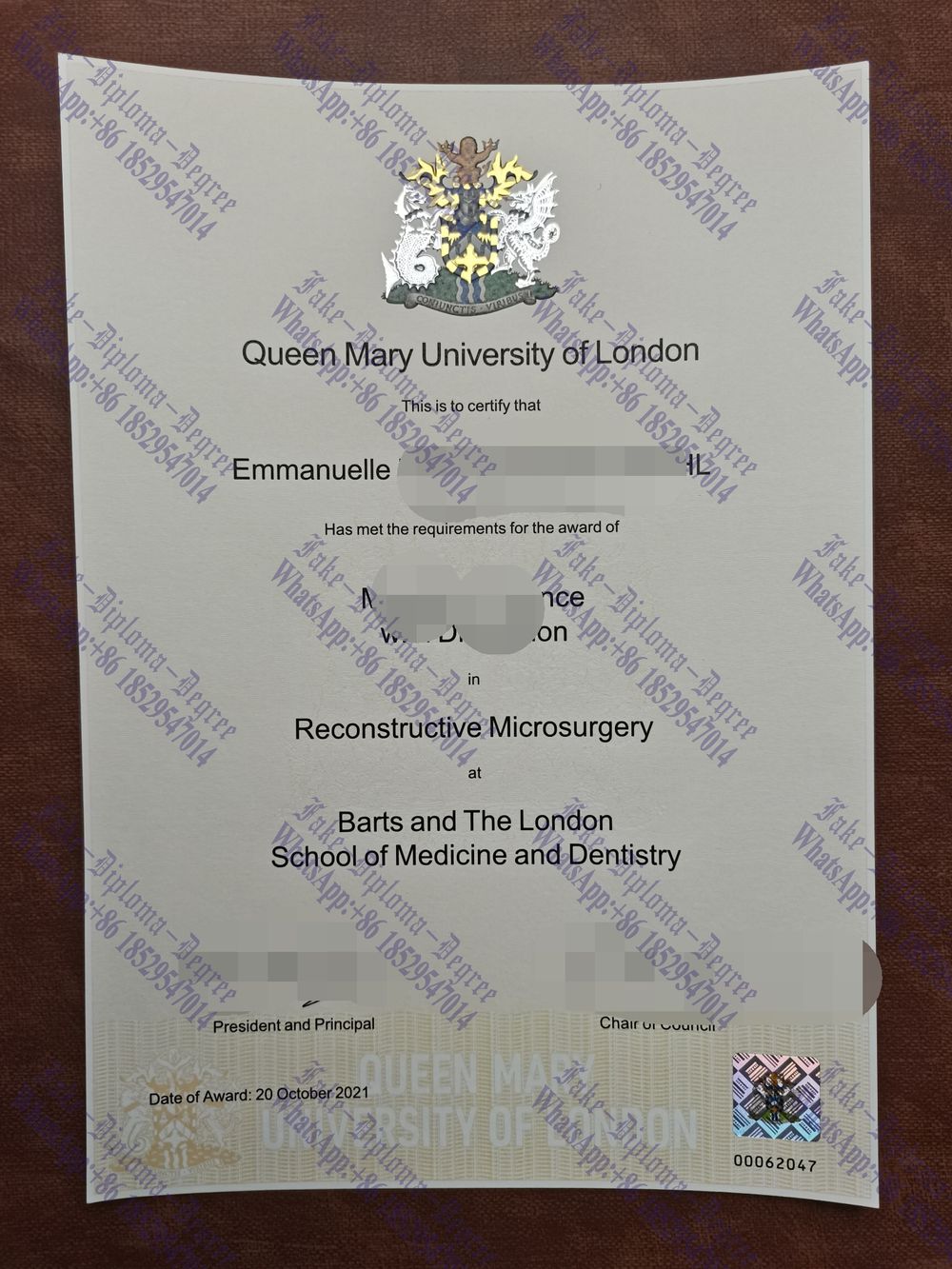 How to buy fake Queen Mary University of London Degree