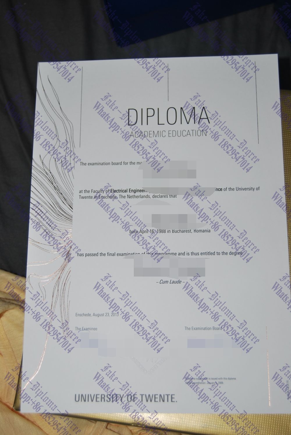 How to buy fake University of Twente (UT) Diploma