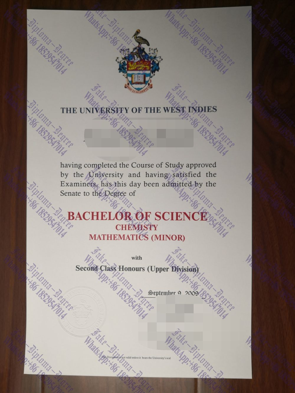 How to buy fake University of the West Indies Degree