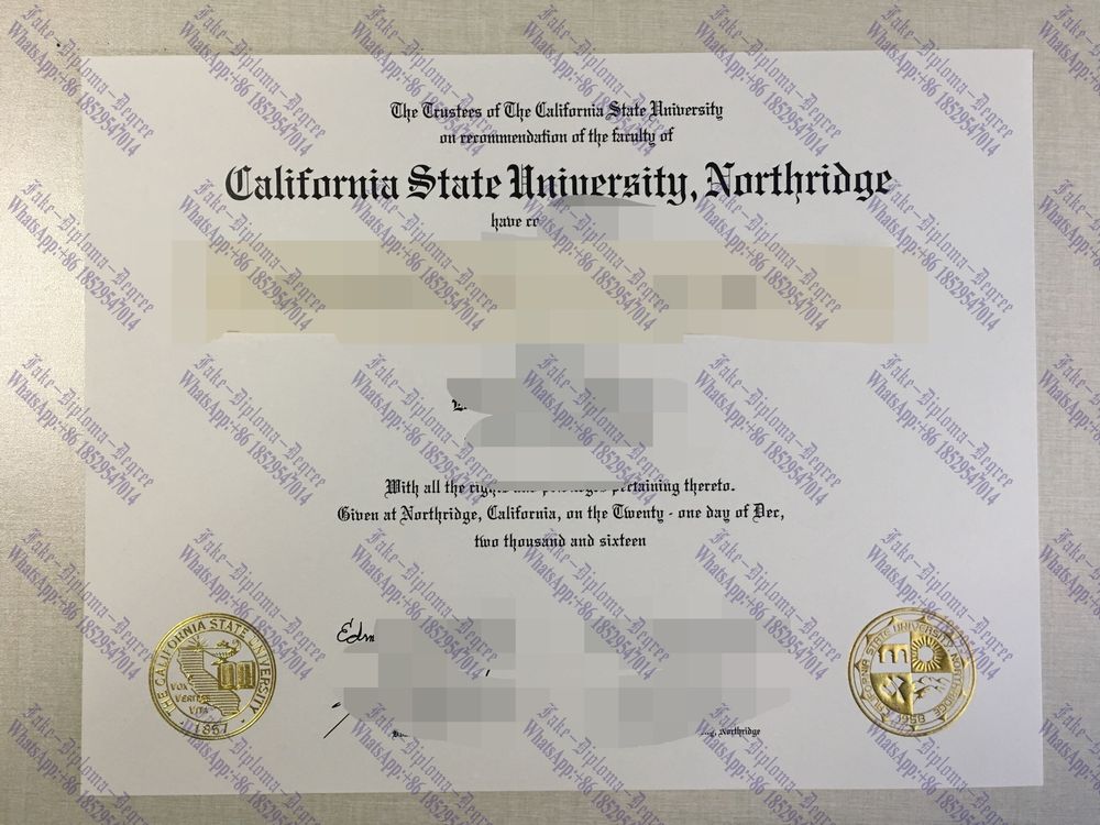 How to buy phony California State University, Northridge Diploma