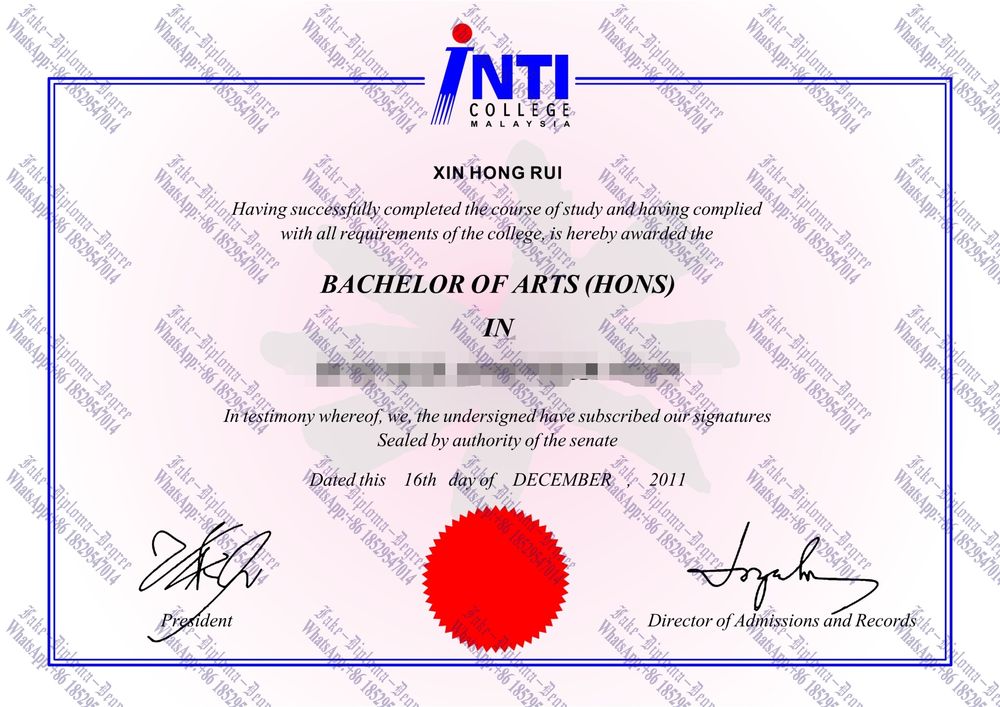 How to buy phony INTI International University Diploma