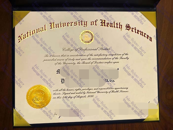 How to buy phony National University of Health Sciences Degree