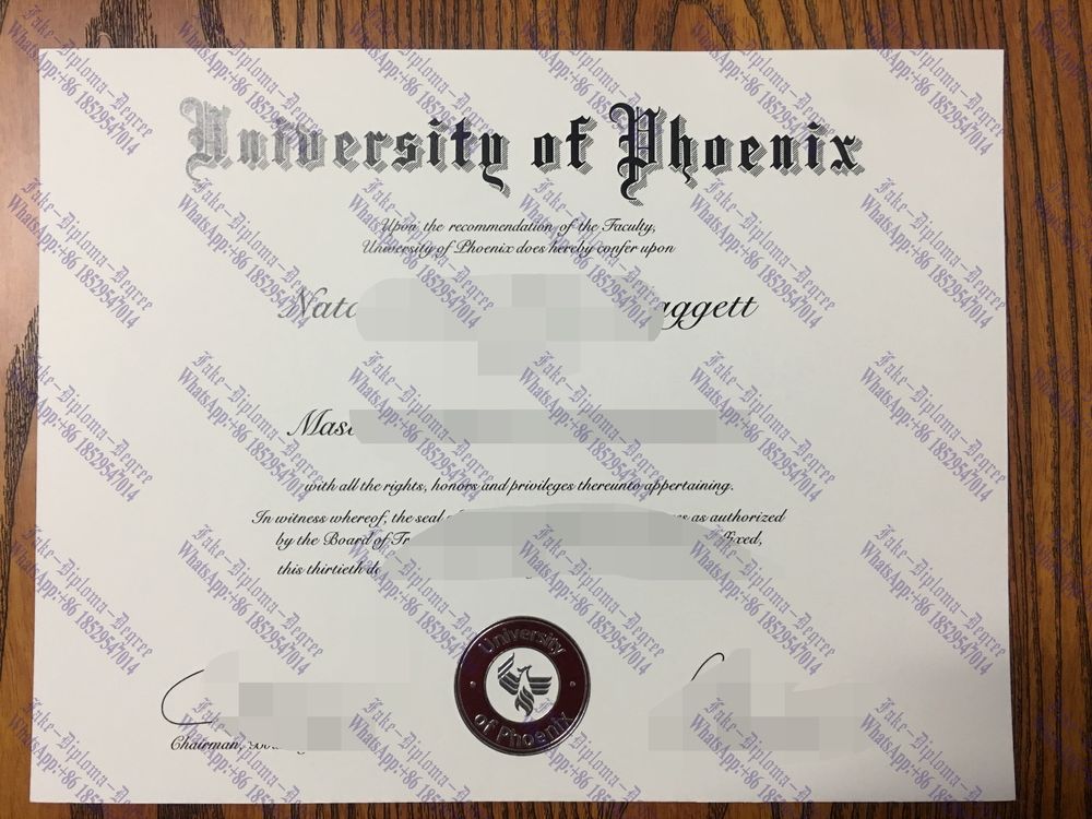 How to create fake University of Phoenix a Diploma