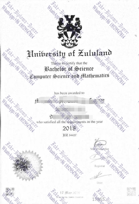 How to create fake University of Zululand Degree