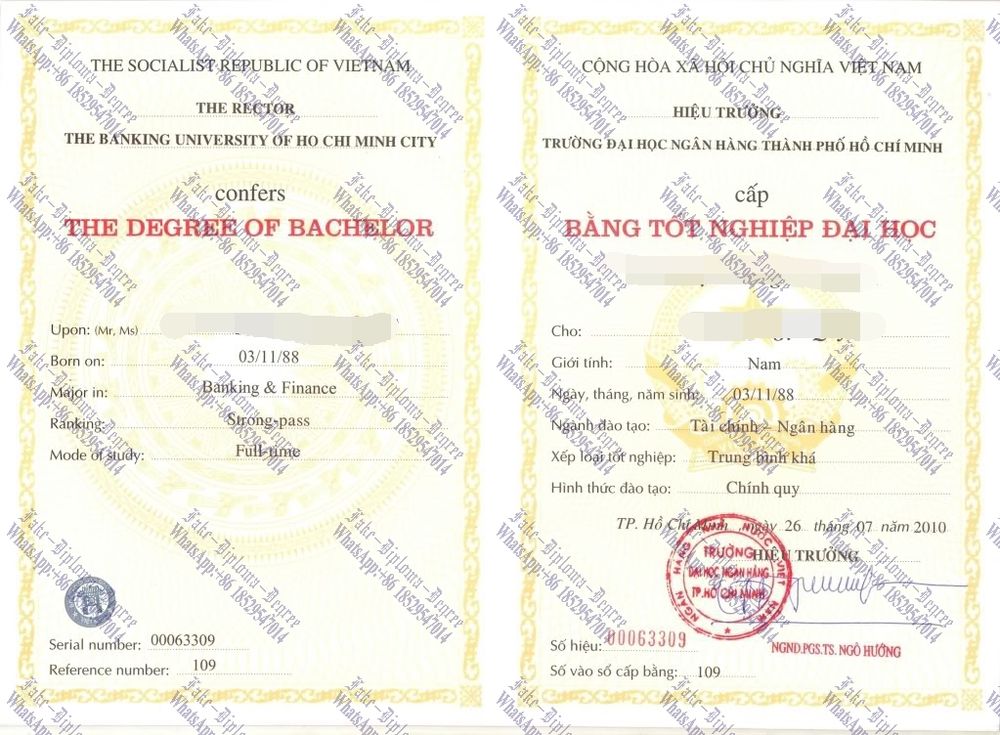 How to purchase fake Ho Chi Minh City Banking University Degree