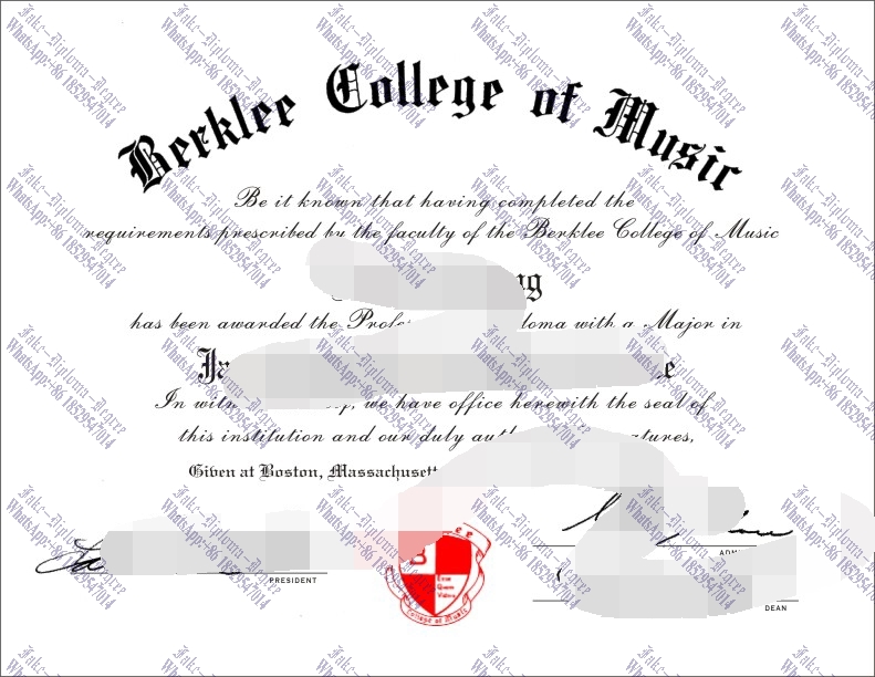 Is it possible to buy fake Berklee College of Music Diploma