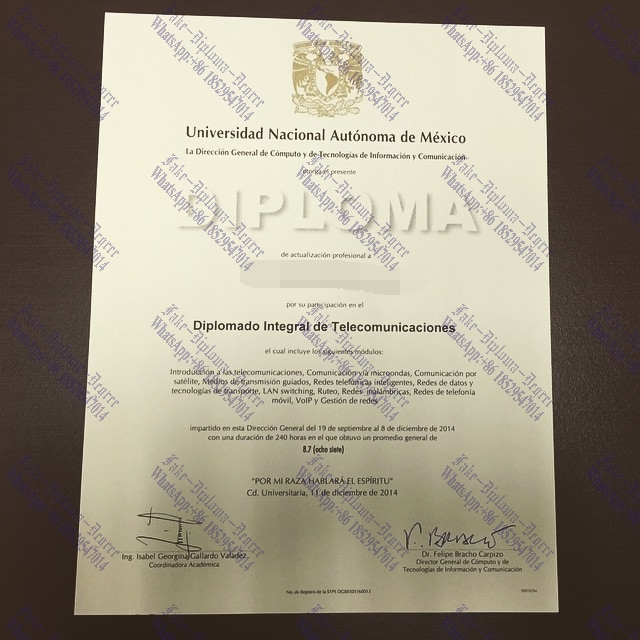 Is it possible to buy fake Universidad Nacional Autónoma de México Diploma