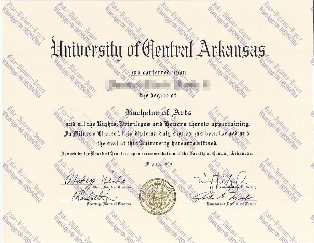 Is it possible to buy fake University of Central Arkansas Degree