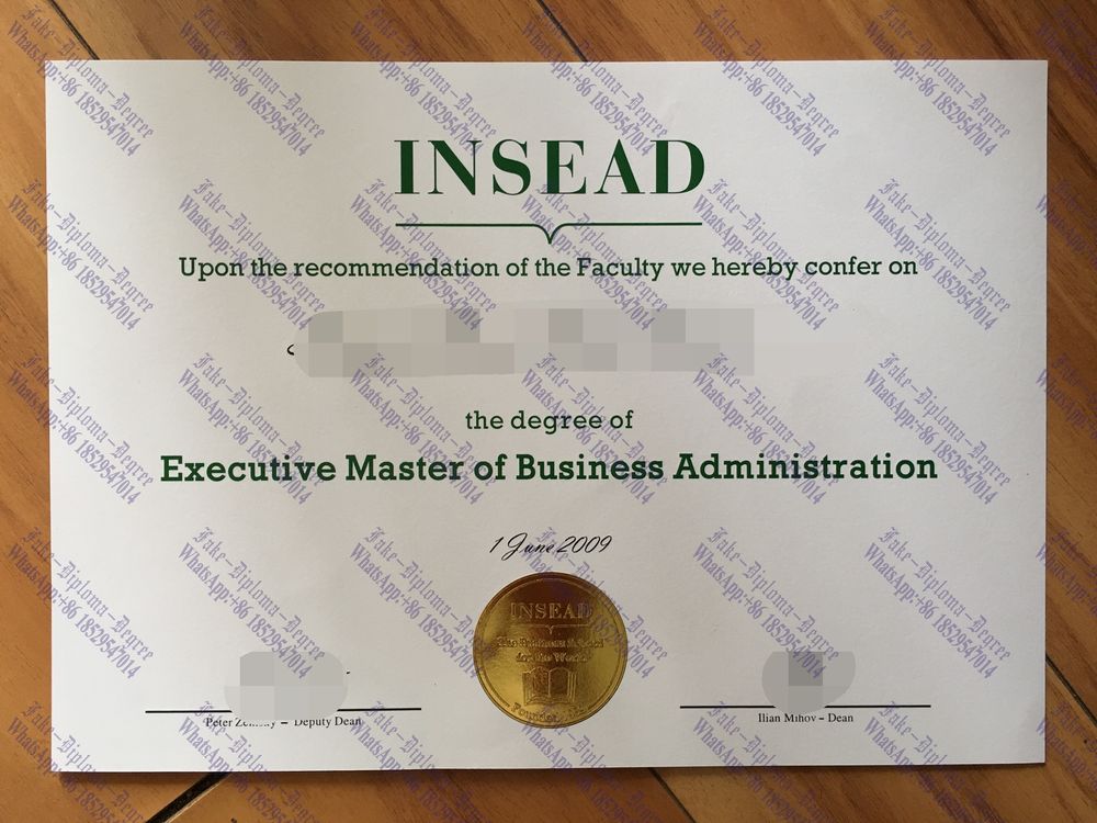 Purchase fake INSEAD Degree