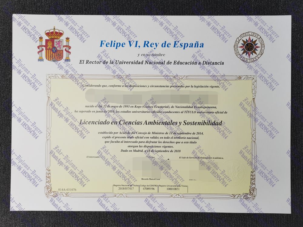 Purchase fake UNED Degree