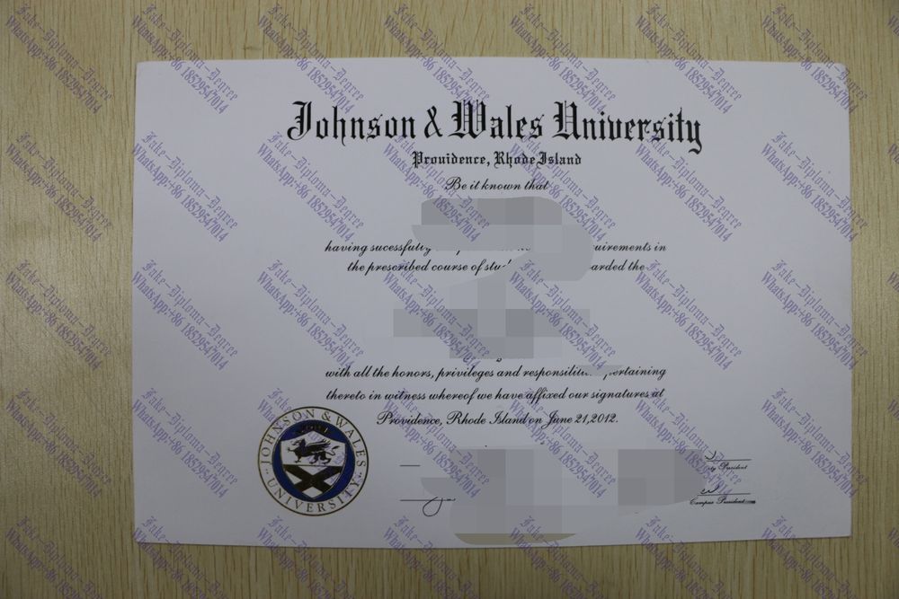 Purchase fake Where to order fake Johnson Wales University Degree Diploma