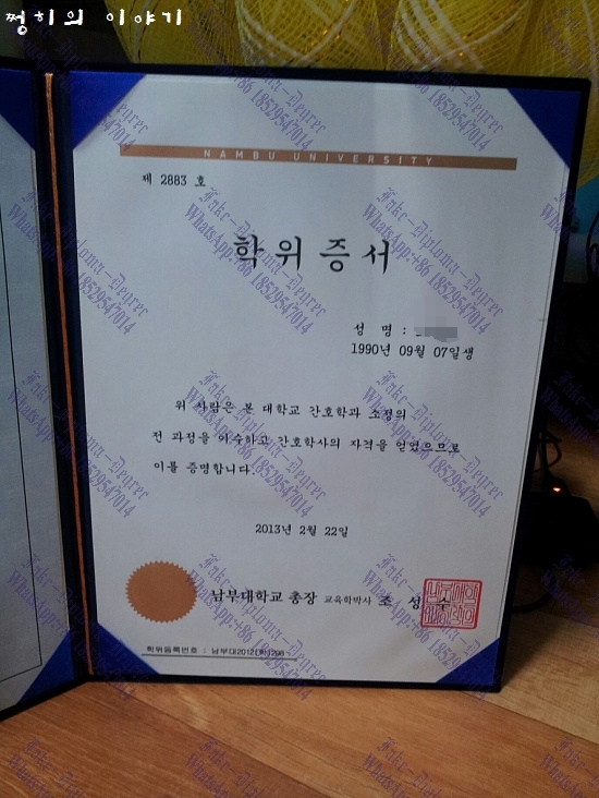 Purchase phony Nambu University Diploma