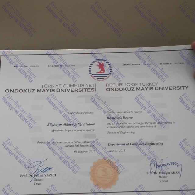 Purchase phony ondokuz mayis university Diploma