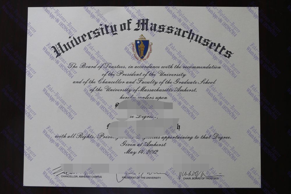 The steps to buy fake University of Massachusetts Amherst Diploma