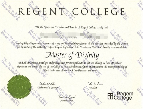 Where to purchase fake Regent College Degree